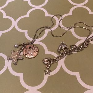 Brighton sandollar/starfish/pearl necklace